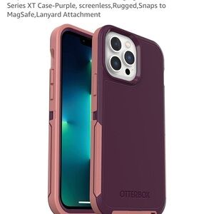 iPhone 13 Pro Max OtterBox XT Series MagSafe Compatible Case - Purple and Pink